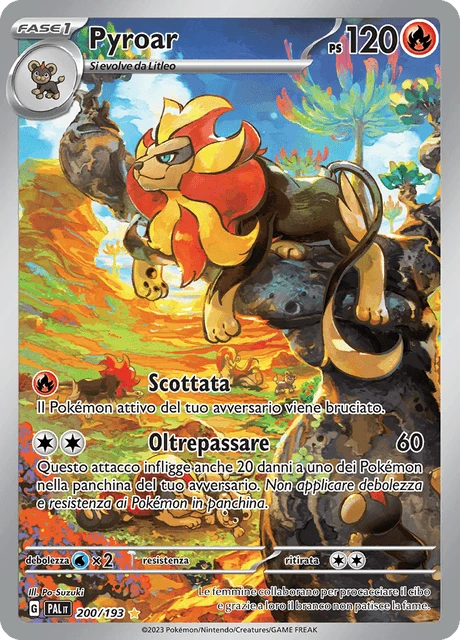 Pyroar – Holo