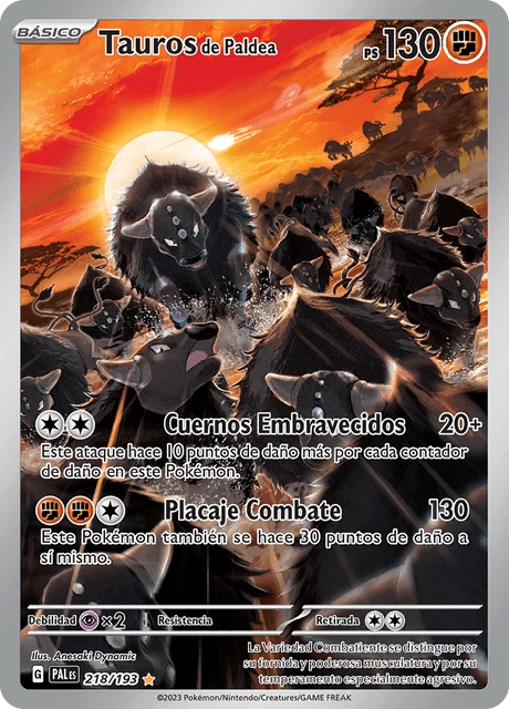 Tauros de Paldea – Holo
