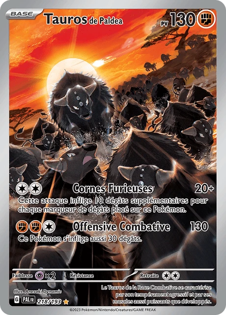 Tauros de Paldea – Holo