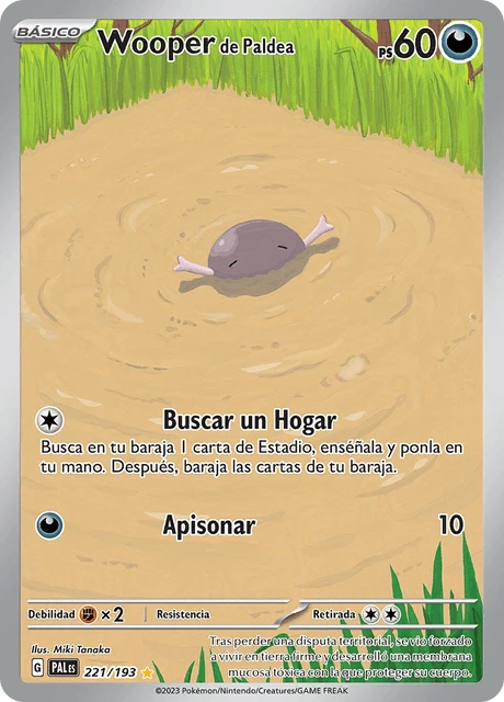 Wooper de Paldea – Holo