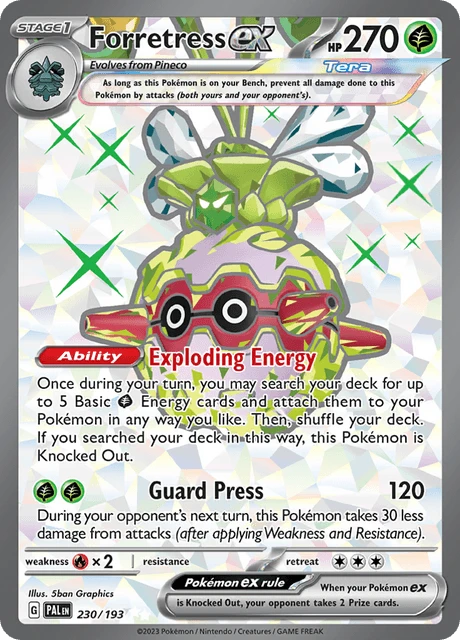 Forretress ex – Holo