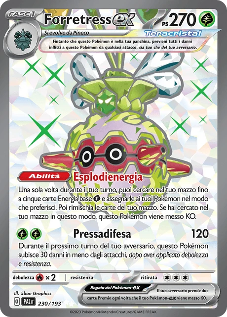 Forretress-ex – Holo
