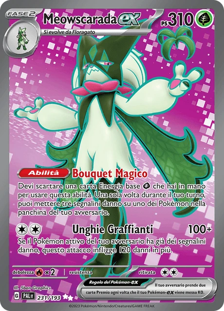 Meowscarada-ex – Holo