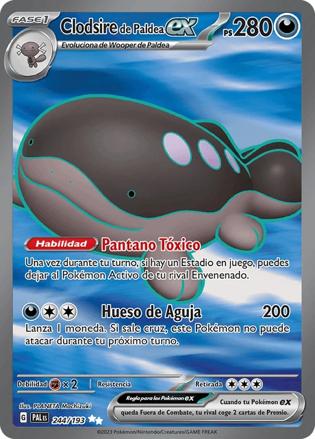 Clodsire de Paldea ex – Holo