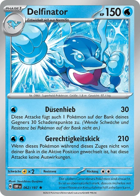 Delfinator – Reverse Holo