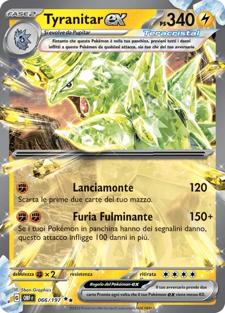 Tyranitar-ex – Holo