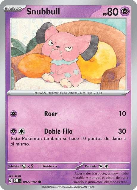 Snubbull – Reverse Holo