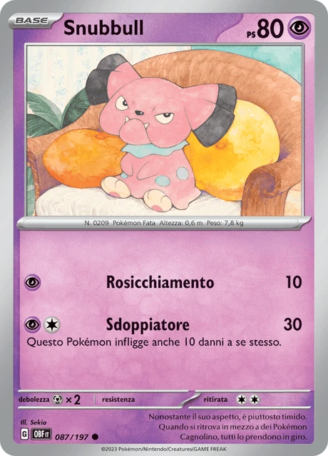 Snubbull – Reverse Holo