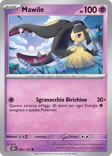 Mawile – Reverse Holo