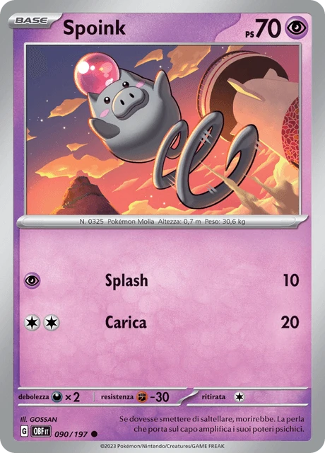 Spoink – Normal