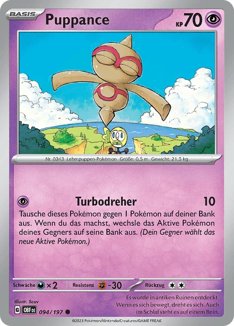 Puppance – Reverse Holo