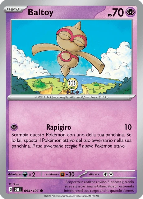 Baltoy – Reverse Holo