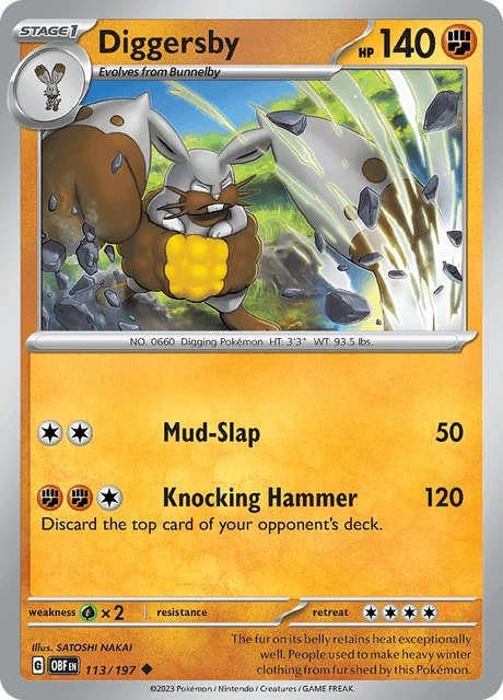 Diggersby – Reverse Holo