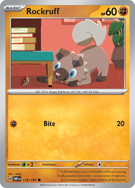 Rockruff – Normal