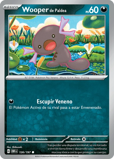 Wooper de Paldea – Normal