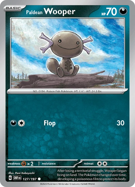 Paldean Wooper – Normal