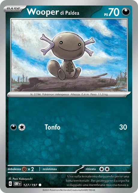 Wooper di Paldea – Normal