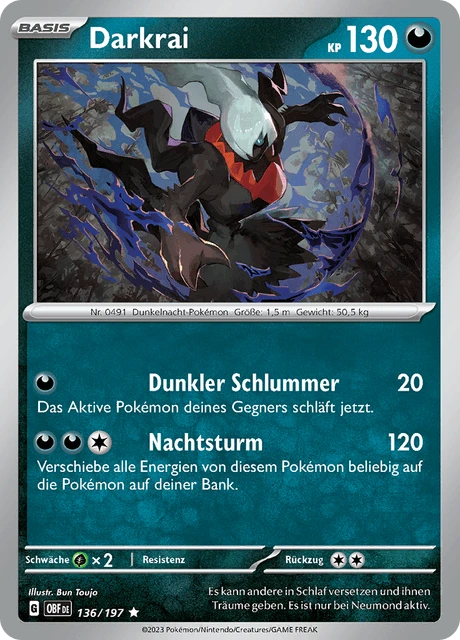 Darkrai – Reverse Holo
