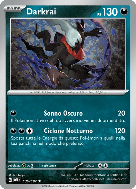 Darkrai – Reverse Holo