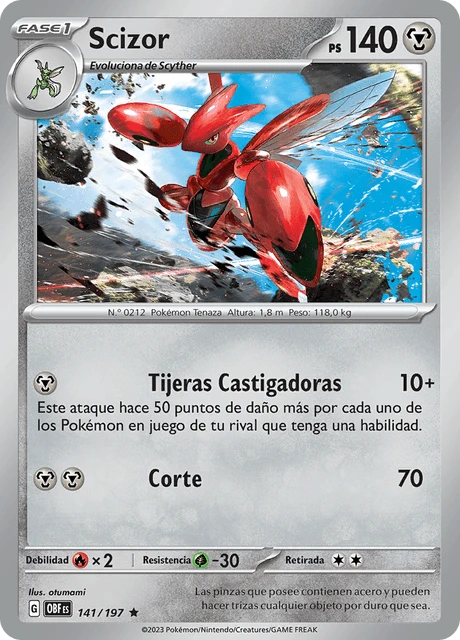 Scizor – Reverse Holo