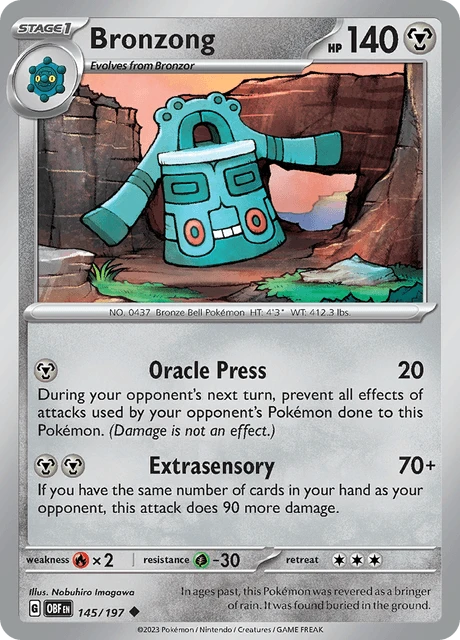 Bronzong – Normal
