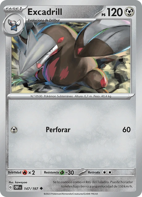 Excadrill – Reverse Holo