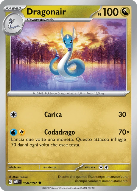 Dragonair – Reverse Holo