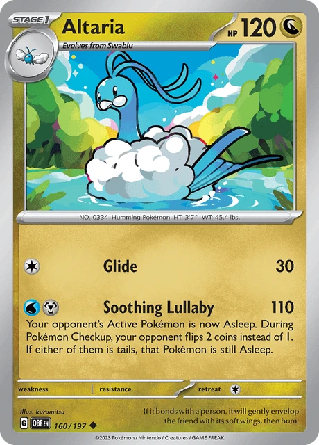 Altaria – Reverse Holo