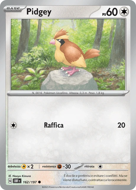 Pidgey – Reverse Holo