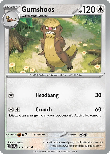 Gumshoos – Reverse Holo