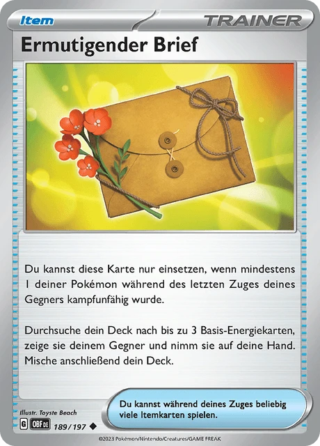Ermutigender Brief – Normal