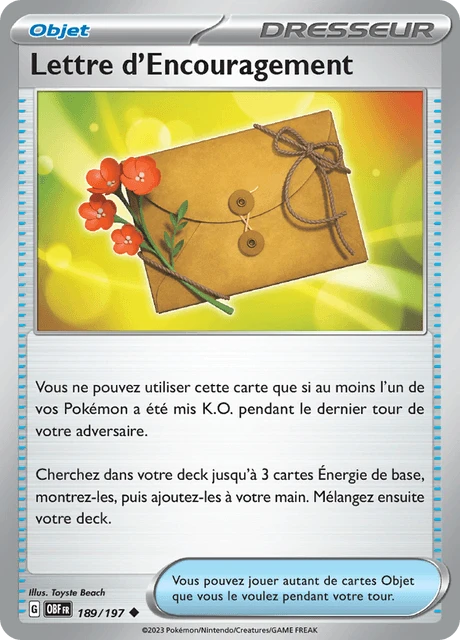 Lettre d'Encouragement – Normal