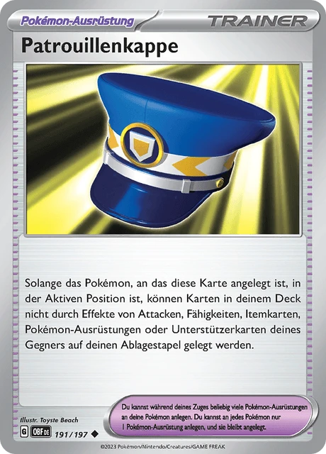Patrouillenkappe – Reverse Holo