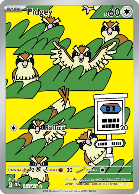 Pidgey – Holo