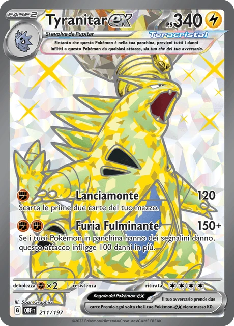 Tyranitar-ex – Holo