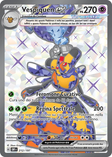 Vespiquen-ex – Holo