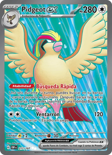 Pidgeot ex – Holo