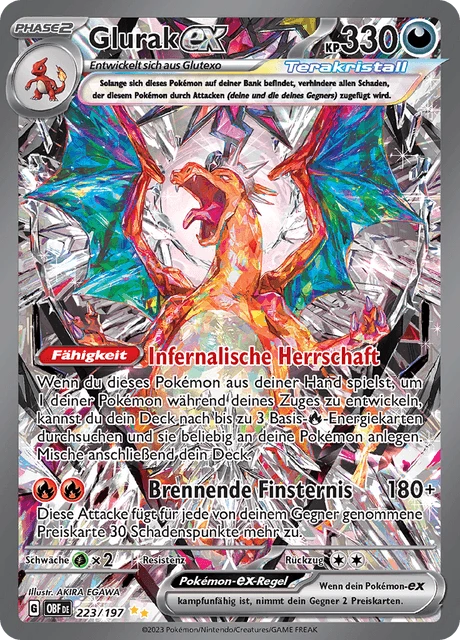 Glurak-ex – Holo