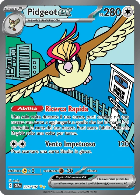 Pidgeot-ex – Holo