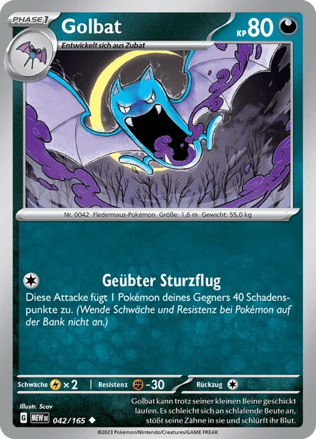 Golbat – Reverse Holo