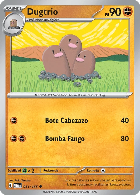 Dugtrio – Reverse Holo