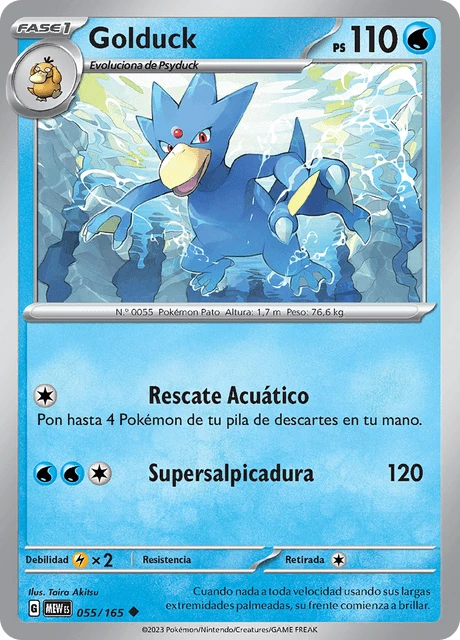 Golduck – Reverse Holo
