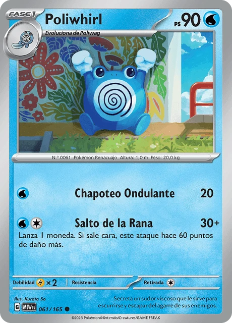 Poliwhirl – Reverse Holo