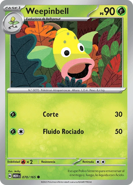 Weepinbell – Reverse Holo