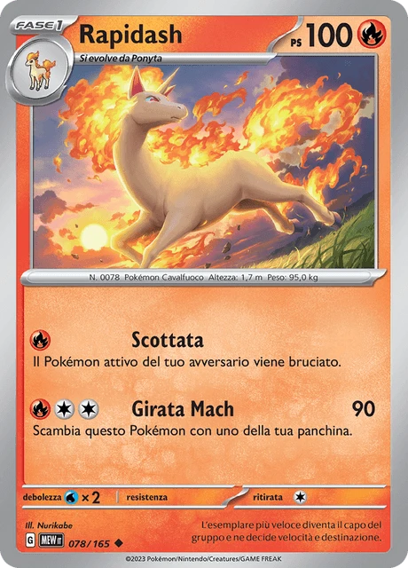 Rapidash – Reverse Holo