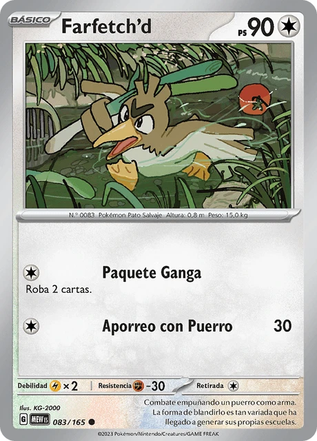 Farfetch'd – Reverse Holo