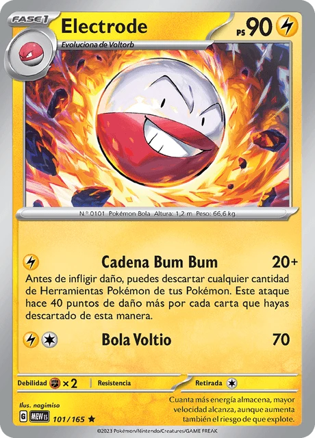 Electrode – Reverse Holo