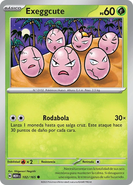 Exeggcute – Normal