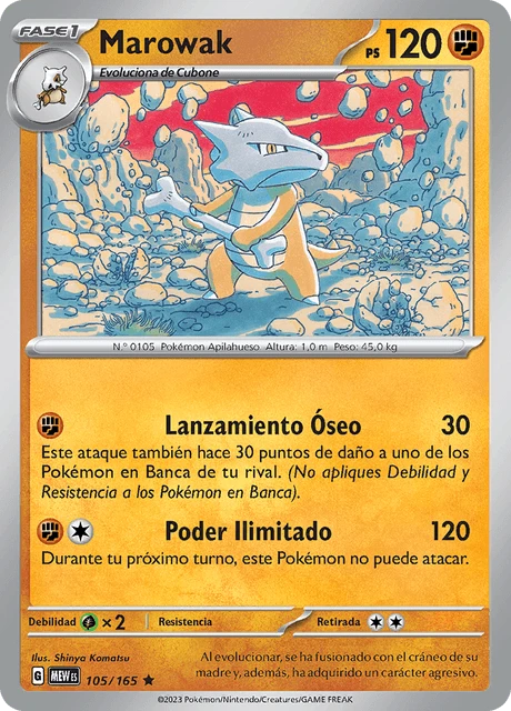 Marowak – Reverse Holo