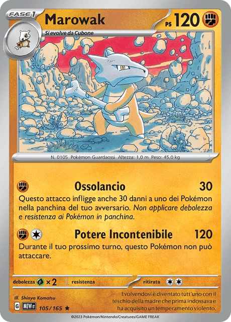 Marowak – Reverse Holo